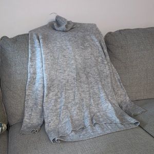 Super soft grey sweater dress H&M - small